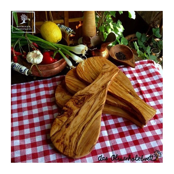 4 pcs natural cutted olivewood board