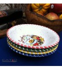 Pasta plate in typical mediterranean design  - diameter 21cm