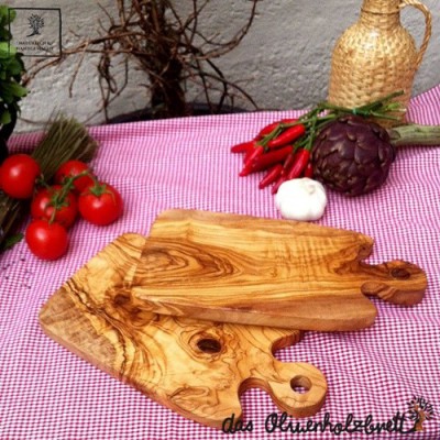 Breakfast or cutting board olive wood , thin version