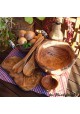 Olivewood bowl 6pcs set