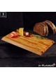 cutting board with slanting cutted edges