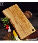 Cutting board for easy carrying and serving