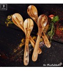 Spoon set - 4pcs olive wood