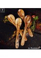 Spoon set - 4pcs olive wood