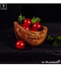 Bowl natural look olive wood