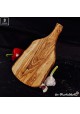 Natural shape cutting baord with handle