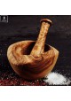 Mortar and pestle, rounded edges