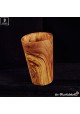 Mug out of olive wood