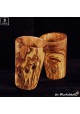 Mug out of olive wood