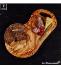 carving board with jus groove and handle
