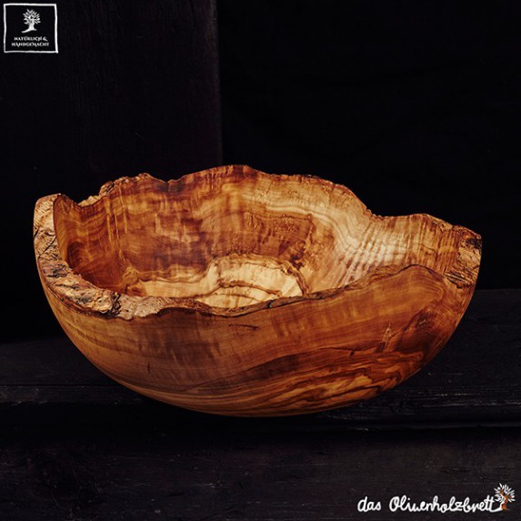 Choice Large Bowl Olive Wood Wooden Bowl Small Bowl from 20cm Ø Details about   2 