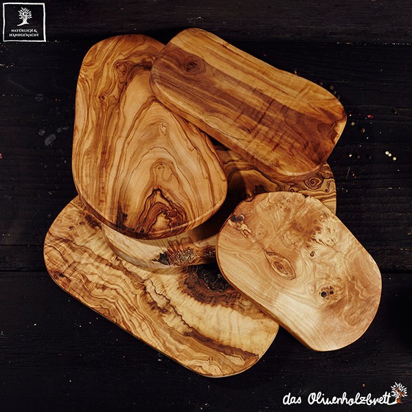 Olive Wood Small Natural Shape Cutting Board