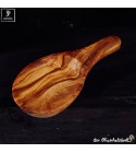 little bowl oval shape out of olive wood