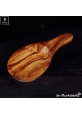 little bowl oval shape out of olive wood