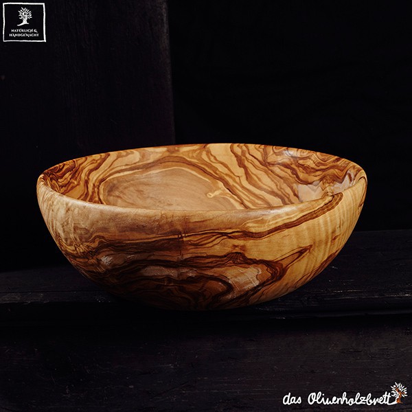 Wooden Salad Bowl- 9.4 Inch Wood Salad Wooden Bowl With Spoon, Can