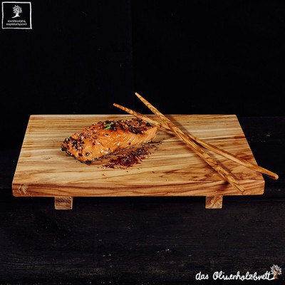 Sushi board olive wood