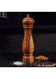 Salt od pepper mill out of olive wood