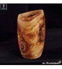 Cutlery holder olive wood