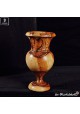 vase out of olive wood