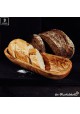 Baguette bowl made of olive wood