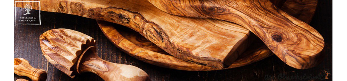 Olive wood cutting boards